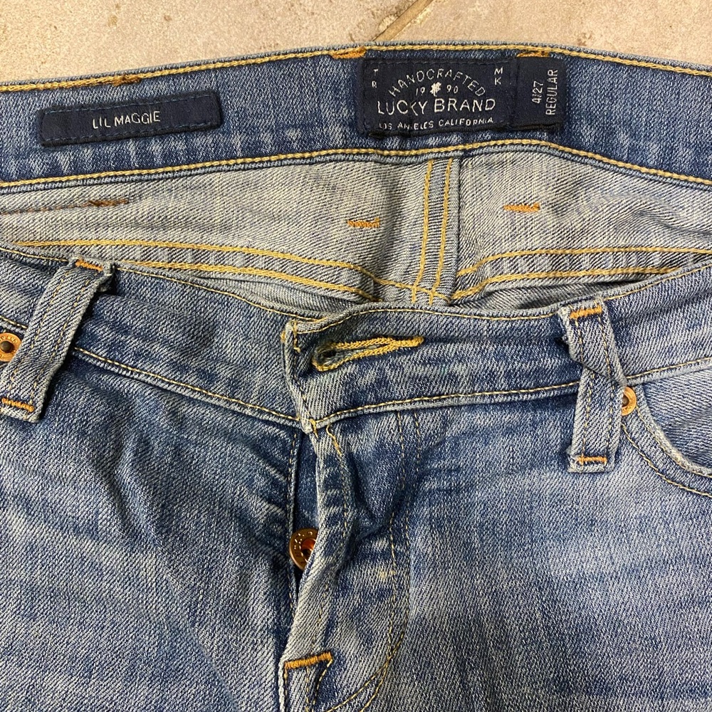 Lil Maggie Lucky Brand Light-Wash Bootcut Jeans
